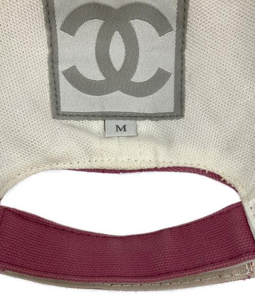 CHANEL（シャネル）CHANEL (シャネル) キャップ ピンク サイズ:Mの古着・服飾アイテム