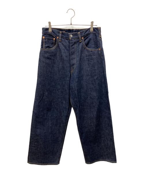 SCYEBASICS（サイベーシックス）SCYEBASICS (サイベーシックス) Selvedge Denim Wide Leg Jeans Denim インディゴ サイズ:29の古着・服飾アイテム