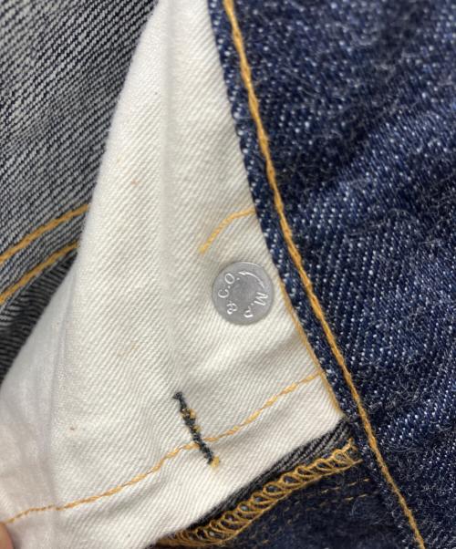 SCYEBASICS（サイベーシックス）SCYEBASICS (サイベーシックス) Selvedge Denim Wide Leg Jeans Denim インディゴ サイズ:29の古着・服飾アイテム