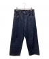 SCYEBASICS（サイベーシックス）の古着「Selvedge Denim Wide Leg Jeans Denim」｜インディゴ