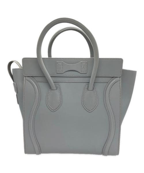 CELINE（セリーヌ）CELINE (セリーヌ) ハンドバッグ ブルーの古着・服飾アイテム