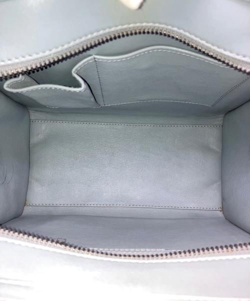 CELINE（セリーヌ）CELINE (セリーヌ) ハンドバッグ ブルーの古着・服飾アイテム