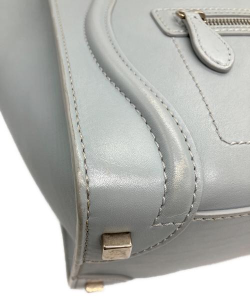 CELINE（セリーヌ）CELINE (セリーヌ) ハンドバッグ ブルーの古着・服飾アイテム