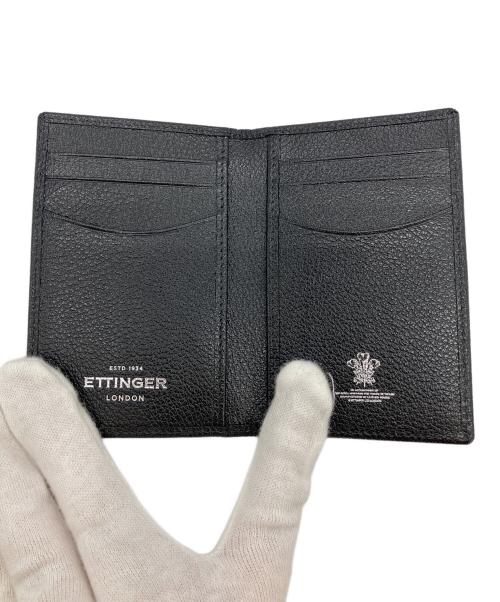 ETTINGER（エッティンガー）ETTINGER (エッティンガー) カードケース ブラックの古着・服飾アイテム