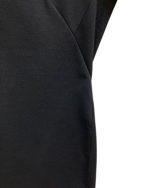 JIL SANDER（ジルサンダー）JIL SANDER (ジルサンダー) ストレッチフレアスリーブワンピース ブラック サイズ:36の古着・服飾アイテム