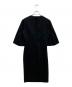 JIL SANDER (ジルサンダー) ストレッチフレアスリーブワンピース ブラック サイズ:36：15000円