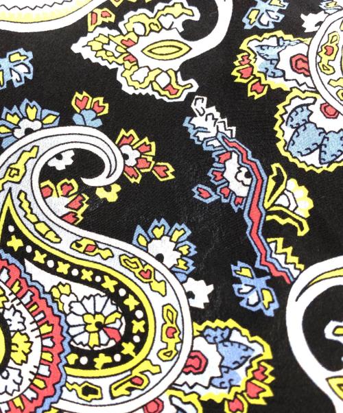 ESCADA（エスカーダ）ESCADA (エスカーダ) ペイズリー柄シルクワンピース ブラック サイズ:34の古着・服飾アイテム