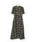 ESCADA (エスカーダ) ペイズリー柄シルクワンピース ブラック サイズ:34：10000円