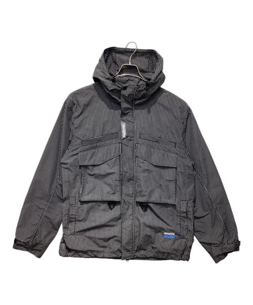 Liberaiders（リベレイダース）Liberaiders (リベレイダース) GRID CLOTH PARKA ブラック サイズ:XLの古着・服飾アイテム