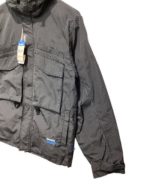 Liberaiders（リベレイダース）Liberaiders (リベレイダース) GRID CLOTH PARKA ブラック サイズ:XLの古着・服飾アイテム