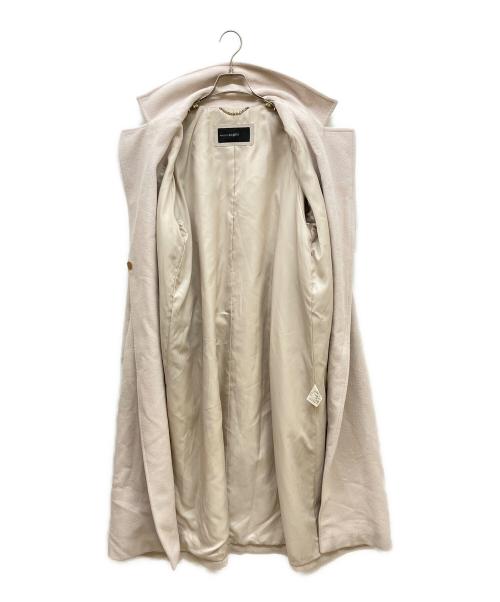 NOLLEY'S sophi（ノーリーズソフィー）NOLLEY'S sophi (ノーリーズソフィー) アンゴラロングベルテッドコート ピンク サイズ:38の古着・服飾アイテム