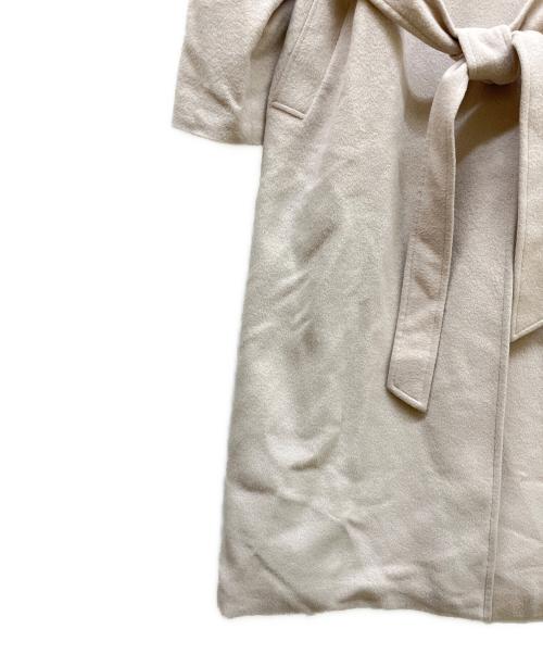 NOLLEY'S sophi（ノーリーズソフィー）NOLLEY'S sophi (ノーリーズソフィー) アンゴラロングベルテッドコート ピンク サイズ:38の古着・服飾アイテム
