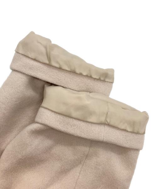 NOLLEY'S sophi（ノーリーズソフィー）NOLLEY'S sophi (ノーリーズソフィー) アンゴラロングベルテッドコート ピンク サイズ:38の古着・服飾アイテム