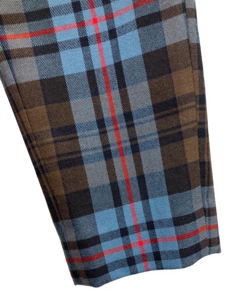 Vivienne Westwood RED LABEL（ヴィヴィアンウエストウッドレッドレーベル）Vivienne Westwood RED LABEL (ヴィヴィアンウエストウッドレッドレーベル) アシメチェックパンツ ブルー サイズ:SIZE01の古着・服飾アイテム