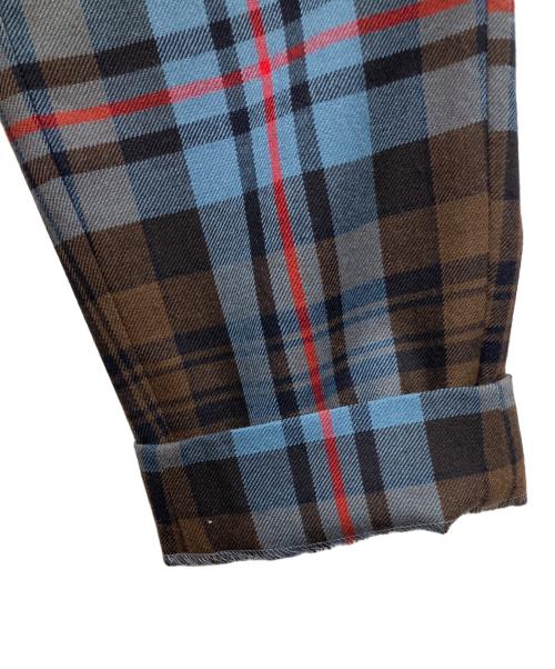 Vivienne Westwood RED LABEL（ヴィヴィアンウエストウッドレッドレーベル）Vivienne Westwood RED LABEL (ヴィヴィアンウエストウッドレッドレーベル) アシメチェックパンツ ブルー サイズ:SIZE01の古着・服飾アイテム