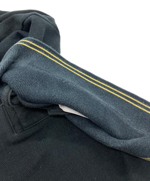 A BATHING APE（アベイシングエイプ）A BATHING APE (アベイシングエイプ) ポロシャツ ブラック サイズ:Mの古着・服飾アイテム