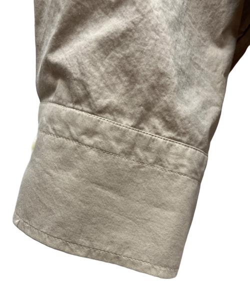 BRILL（ブリル）BRILL (ブリル) セイヒンゾメオーバーシャツ ベージュ サイズ:Fの古着・服飾アイテム