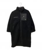 THE NORTHFACE PURPLELABELザ・ノースフェイス パープルレーベル）の古着「ウールボアフリースフィールドコート」｜ブラック