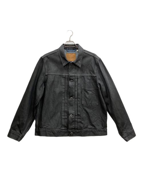 LEVI'S（リーバイス）LEVI'S (リーバイス) BIOTOP (ビオトープ) Type1 Trucker Jacket BLACK COATING ブラック サイズ:Lの古着・服飾アイテム