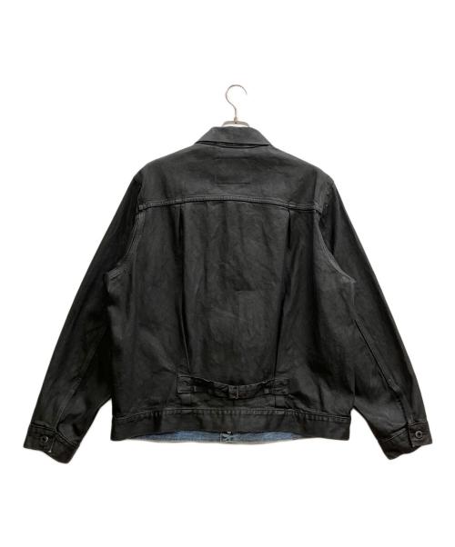 LEVI'S（リーバイス）LEVI'S (リーバイス) BIOTOP (ビオトープ) Type1 Trucker Jacket BLACK COATING ブラック サイズ:Lの古着・服飾アイテム