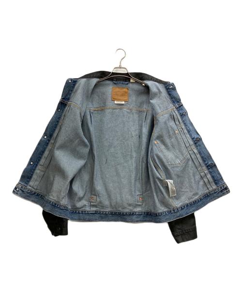 LEVI'S（リーバイス）LEVI'S (リーバイス) BIOTOP (ビオトープ) Type1 Trucker Jacket BLACK COATING ブラック サイズ:Lの古着・服飾アイテム