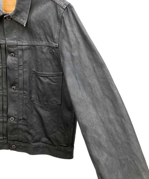 LEVI'S（リーバイス）LEVI'S (リーバイス) BIOTOP (ビオトープ) Type1 Trucker Jacket BLACK COATING ブラック サイズ:Lの古着・服飾アイテム