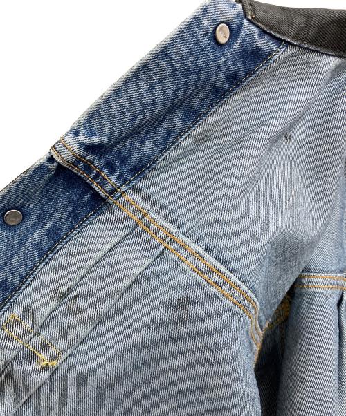LEVI'S（リーバイス）LEVI'S (リーバイス) BIOTOP (ビオトープ) Type1 Trucker Jacket BLACK COATING ブラック サイズ:Lの古着・服飾アイテム