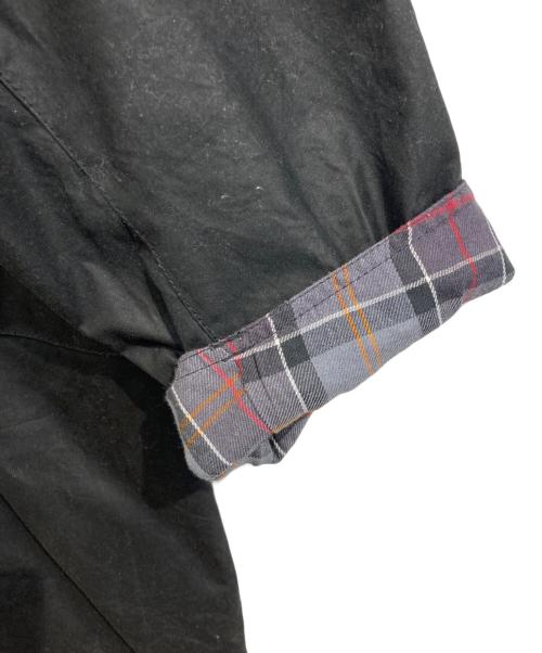 Barbour（バブアー）Barbour (バブアー) オーバーサイズ ワックスバーレーコート ブラック サイズ:38の古着・服飾アイテム