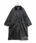 Barbour（バブアー）の古着「オーバーサイズ ワックスバーレーコート」｜ブラック