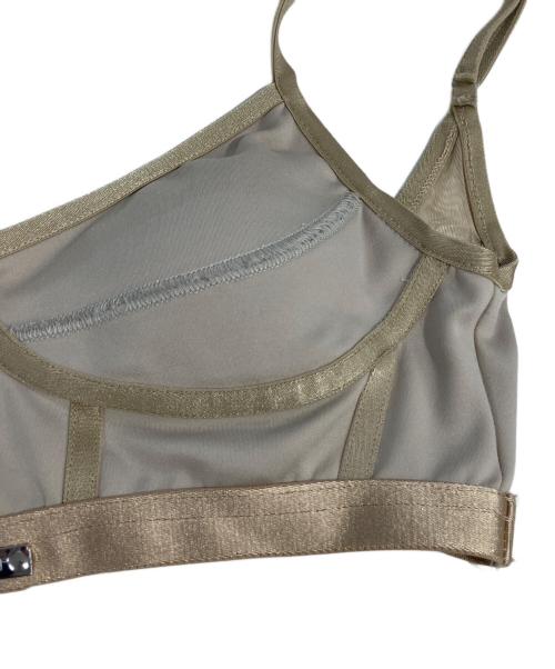 PRANK PROJECT（プランクプロジェクト）PRANK PROJECT (プランクプロジェクト) Plate Band Bra Top ベージュ サイズ:freeの古着・服飾アイテム