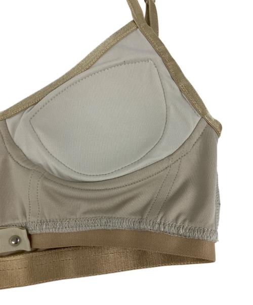 PRANK PROJECT（プランクプロジェクト）PRANK PROJECT (プランクプロジェクト) Plate Band Bra Top ベージュ サイズ:freeの古着・服飾アイテム