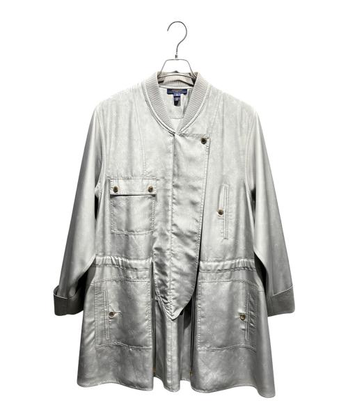 LOUIS VUITTON（ルイ ヴィトン）LOUIS VUITTON (ルイ ヴィトン) シルクドレス RＷ212Ｗ D96 FLDR35 グレー サイズ:40の古着・服飾アイテム