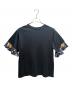 中古・古着 LOUIS VUITTON (ルイ ヴィトン) 切替カットソー ネイビー×オレンジ サイズ:XL：40000円