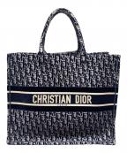 Christian Diorクリスチャン ディオール）の古着「ブックトート ラージ」｜ネイビー