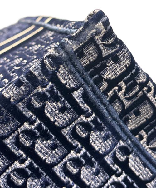 Christian Dior（クリスチャン ディオール）Christian Dior (クリスチャン ディオール) ブックトート ラージ ネイビー サイズ:ラージの古着・服飾アイテム