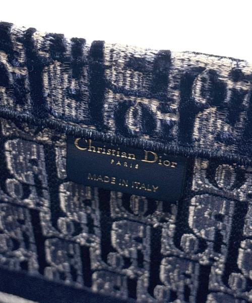 Christian Dior（クリスチャン ディオール）Christian Dior (クリスチャン ディオール) ブックトート ラージ ネイビー サイズ:ラージの古着・服飾アイテム