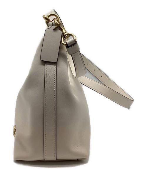 COACH（コーチ）COACH (コーチ) ジュリエット ショルダーバッグ アイボリーの古着・服飾アイテム