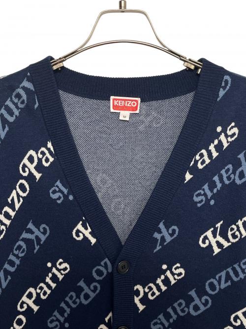 KENZO（ケンゾー）KENZO (ケンゾー) VERDY MARKET GENDERLESS CARDIGAN MIDNIGHTBLUE ネイビー サイズ:Mの古着・服飾アイテム