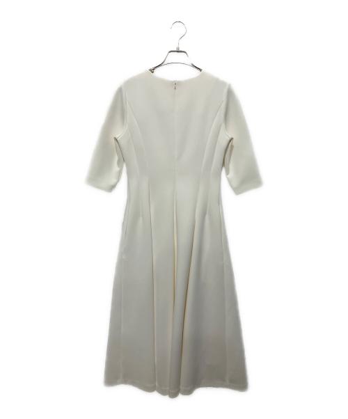 CELFORD（セルフォード）CELFORD (セルフォード) ツイストポンチワンピース ホワイト サイズ:SIZE36の古着・服飾アイテム
