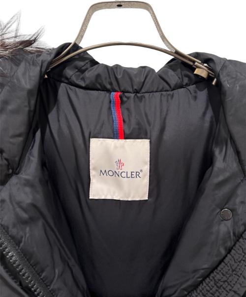 MONCLER（モンクレール）MONCLER (モンクレール) APHROTITI シルバーフォックスファー ダウンコート ブラック サイズ:00の古着・服飾アイテム