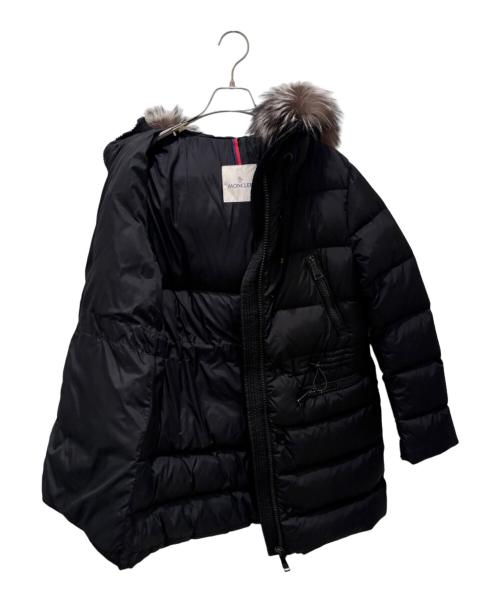 MONCLER（モンクレール）MONCLER (モンクレール) APHROTITI シルバーフォックスファー ダウンコート ブラック サイズ:00の古着・服飾アイテム