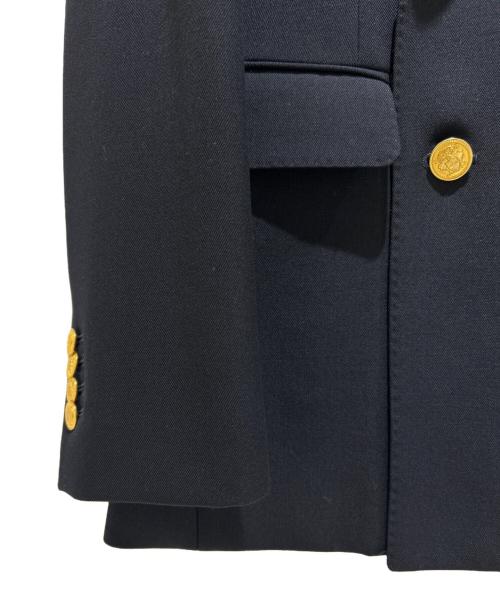 MACPHEE（マカフィー）MACPHEE (マカフィー) ビンテージギャバジン ダブルブレストジャケット/Vintage Gabardine Double Breasted Jacket/12-07-10-07002 ブラック サイズ:36の古着・服飾アイテム