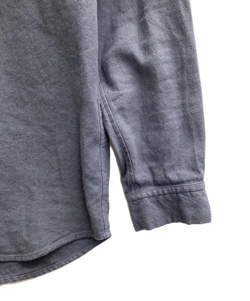 confect（コンフェクト）CONFECT (コンフェクト) コットンリネンツイル レギュラーカラーシャツ グレー サイズ:4の古着・服飾アイテム