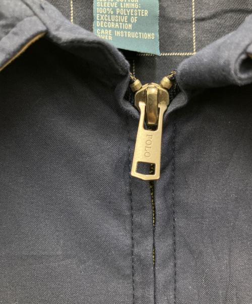 POLO RALPH LAUREN（ポロ・ラルフローレン）POLO RALPH LAUREN (ポロ・ラルフローレン) バイスイング ジャケット ネイビー サイズ:XLの古着・服飾アイテム