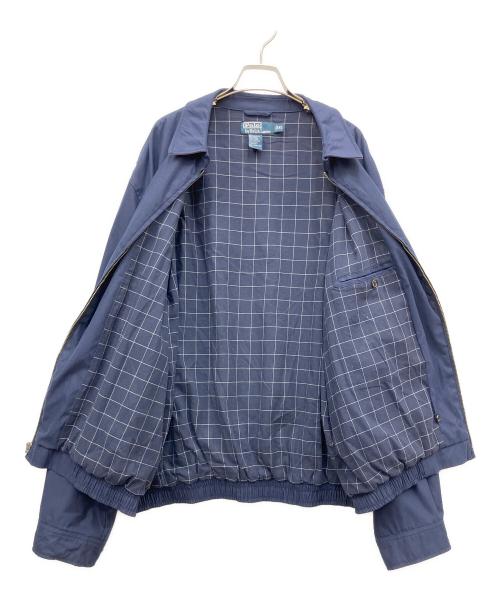 POLO RALPH LAUREN（ポロ・ラルフローレン）POLO RALPH LAUREN (ポロ・ラルフローレン) バイスイング ジャケット ネイビー サイズ:XLの古着・服飾アイテム