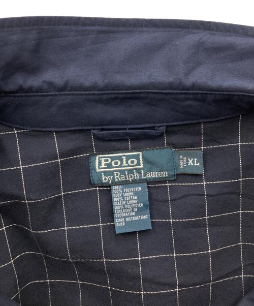 POLO RALPH LAUREN（ポロ・ラルフローレン）POLO RALPH LAUREN (ポロ・ラルフローレン) バイスイング ジャケット ネイビー サイズ:XLの古着・服飾アイテム