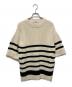 CLANE（クラネ）の古着「OVER HALF SLEEVE KNIT TOPS」｜ボーダー