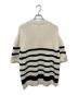 CLANE (クラネ) OVER HALF SLEEVE KNIT TOPS ボーダー サイズ:1：11000円