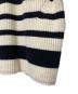中古・古着 CLANE (クラネ) OVER HALF SLEEVE KNIT TOPS ボーダー サイズ:1：11000円