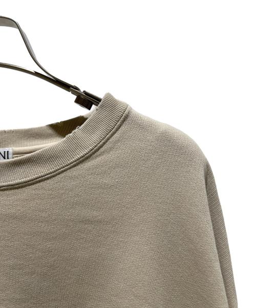 Gemini（ジェミニ）Gemini (ジェミニ) Whim Gazette (ウィムガゼット) Oversized Back Print Sweatshirt/オーバーバックプリントスウェット/WGG1052106A0002 ベージュ サイズ:Fの古着・服飾アイテム